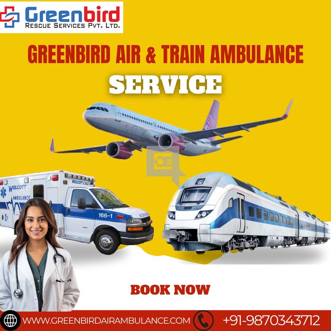 Greenbird Air and Train Ambulance is Dibrugarh
