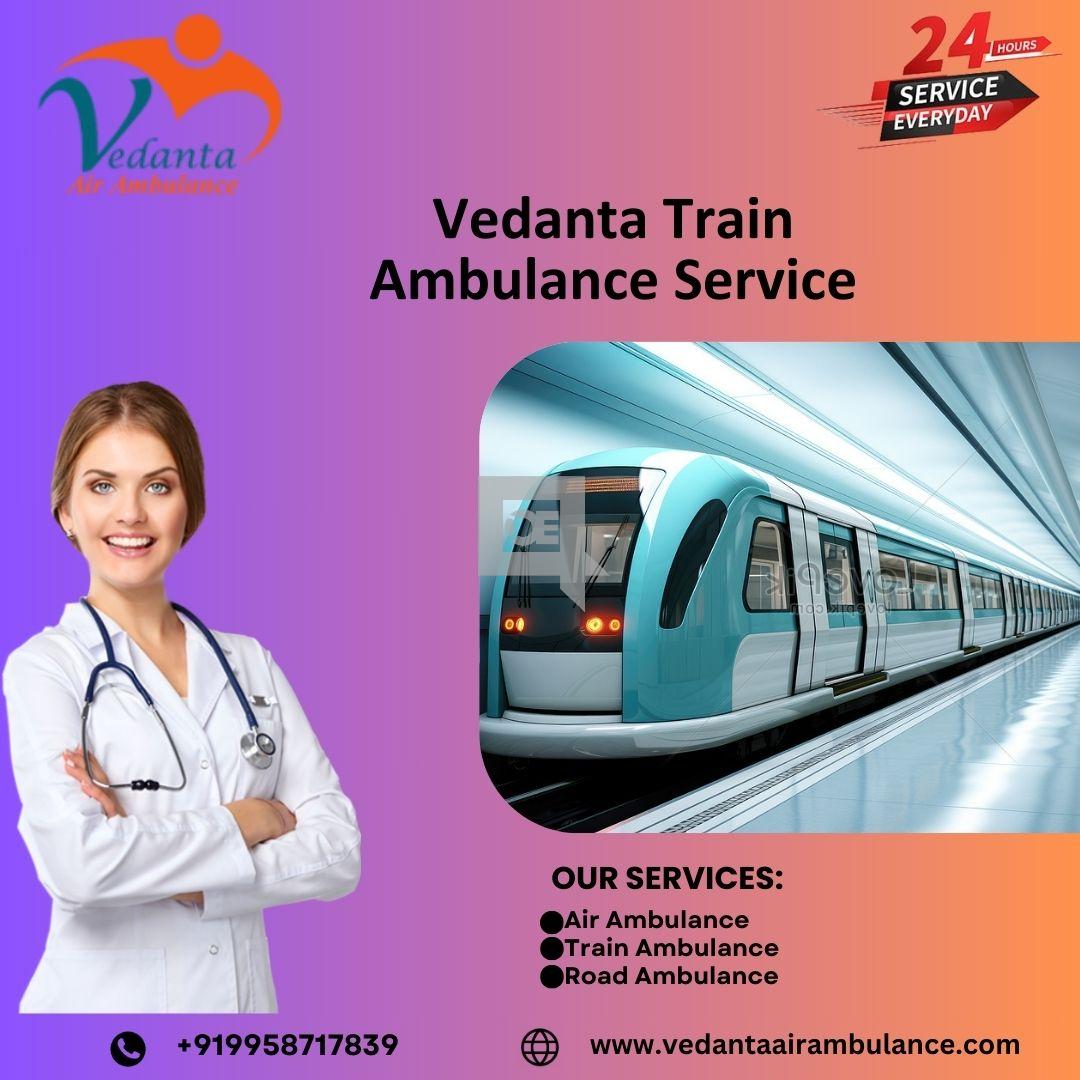 Vedanta Train Ambulance in Patna is considered a Reliable Option