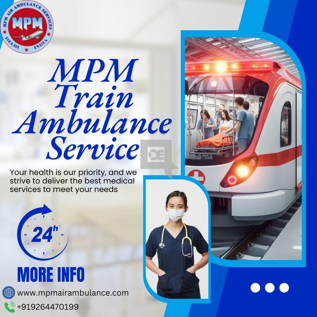MPM Train Ambulance Services in Siliguri provides Best Hospital to Hos