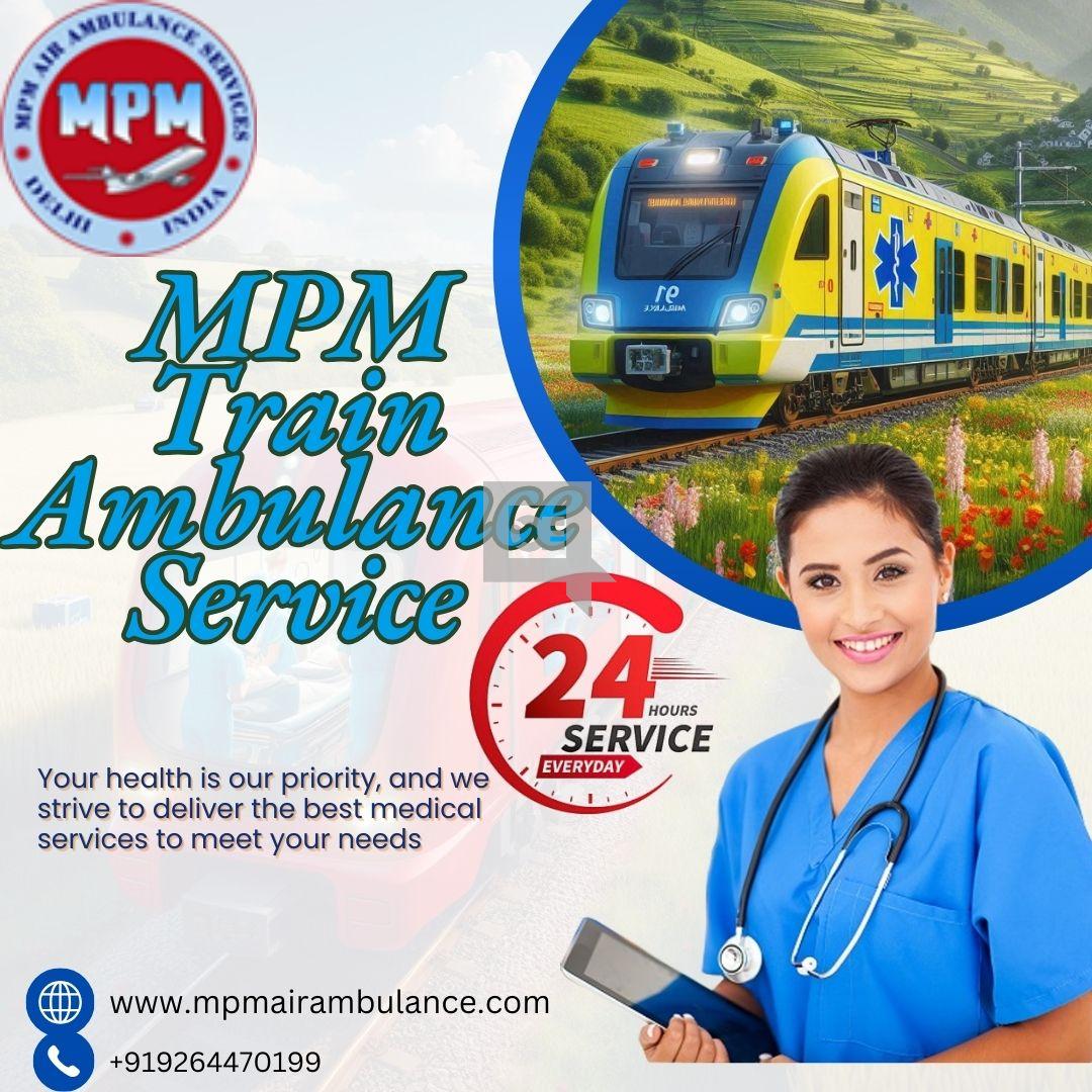MPM Train Ambulance Services in Raipur Provides the Fastest Transfer