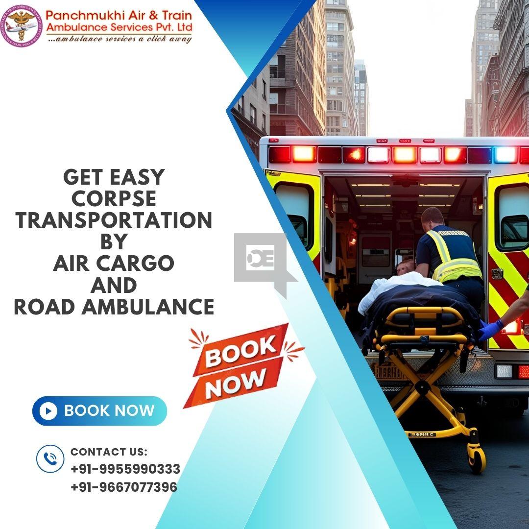 Panchmukhi offers Dead Body Ambulance services in Ranchi