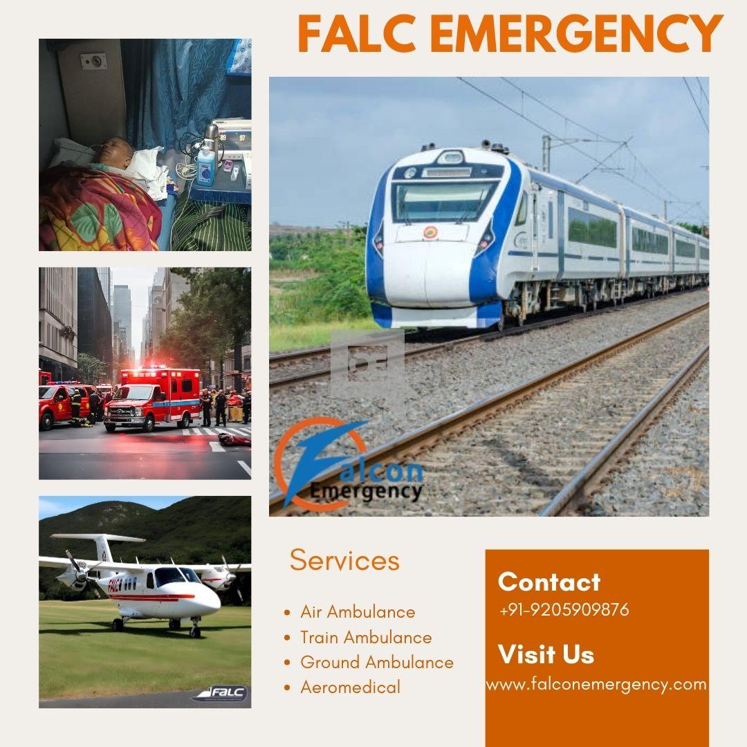Falc Train Ambulance in Patna Help you to reach the Best Medical care