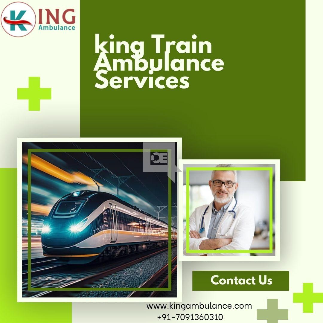 King Train Ambulance Service is easily available to anyone in Delhi