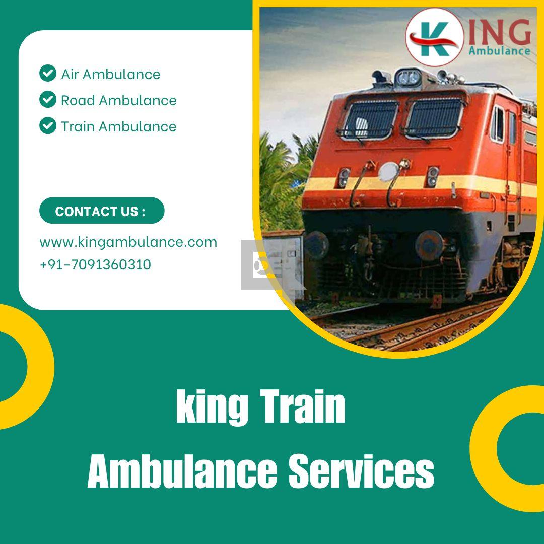 King Train Ambulance Service in Patna