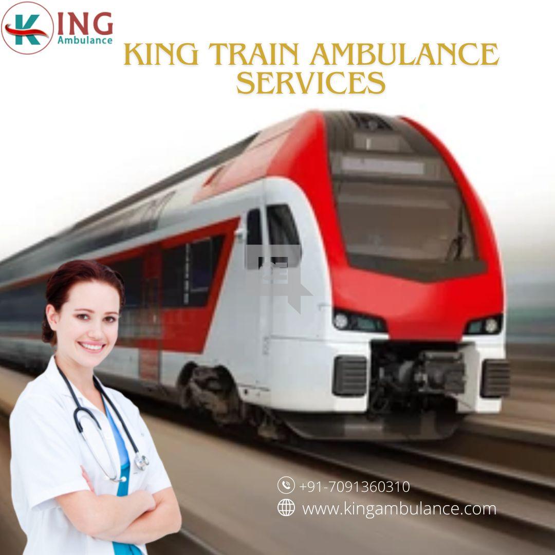 Anyone can easily avail King Train Ambulance Services in Kolkata