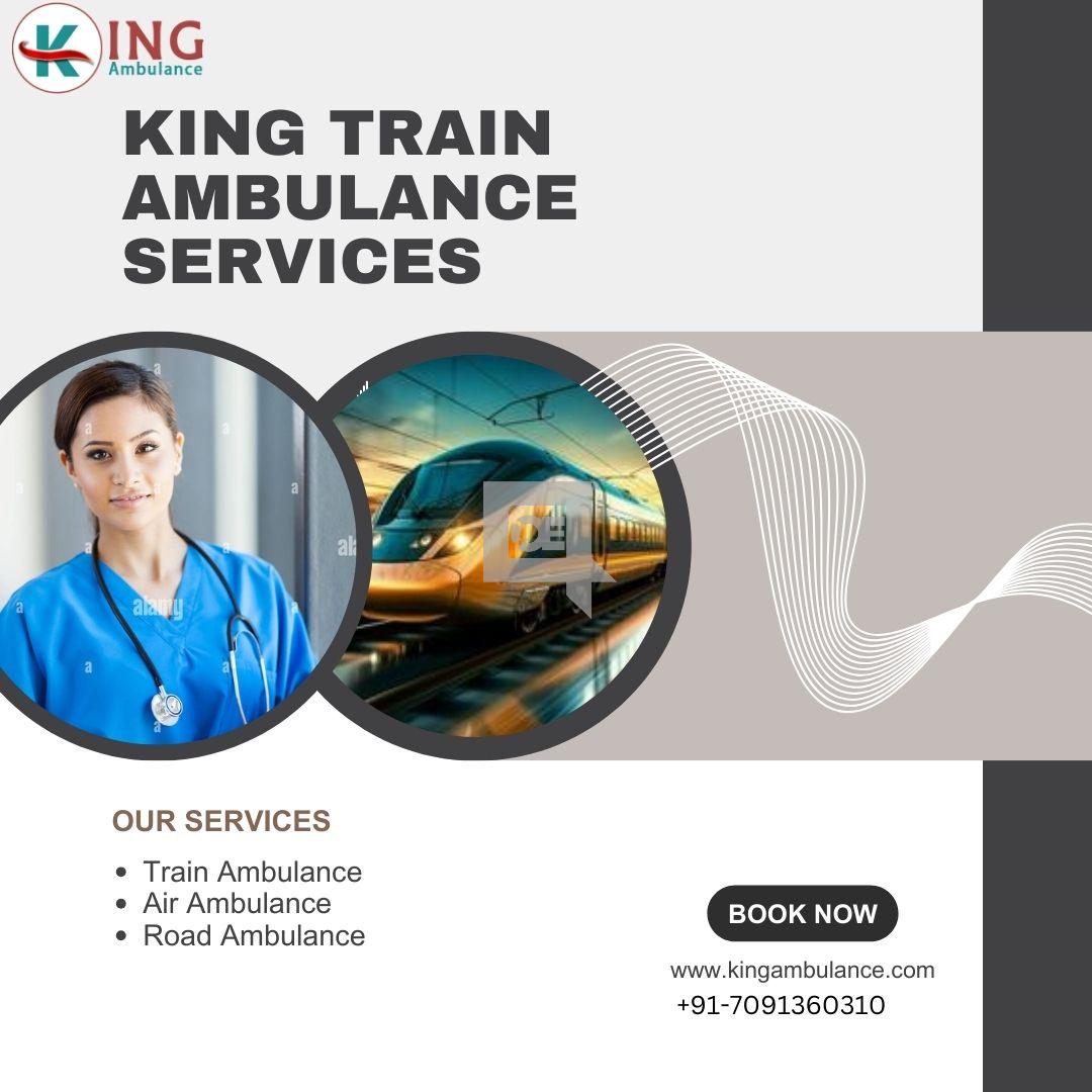 For safe medical transfer, choose King Train Ambulance in Bangalore