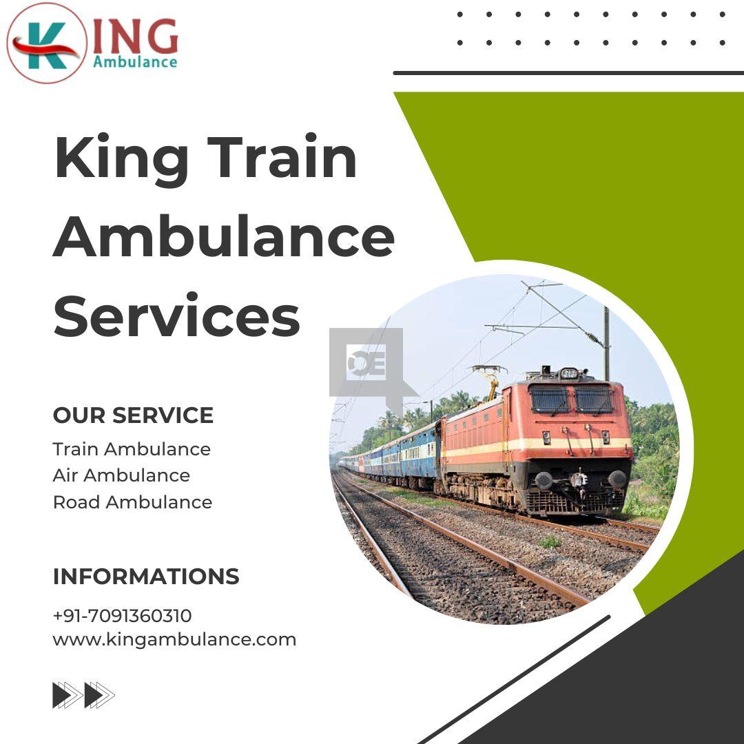 Use King Train Ambulance in Kolkata to transport a patient as quickly