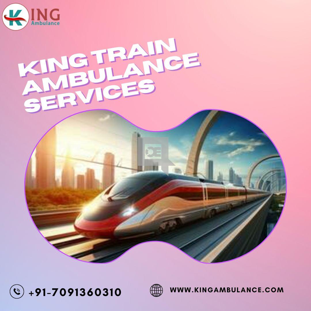 King Train Ambulance Services in Kolkata Provide Comfortable Medical T