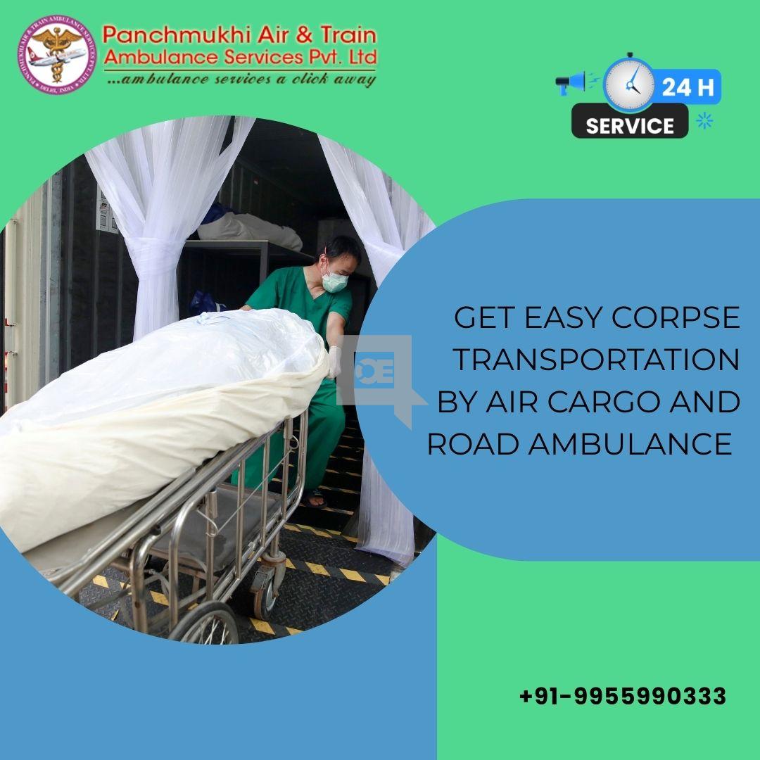 Panchmukhi Dead Body Ambulance is Available 24 Hours for in Delhi