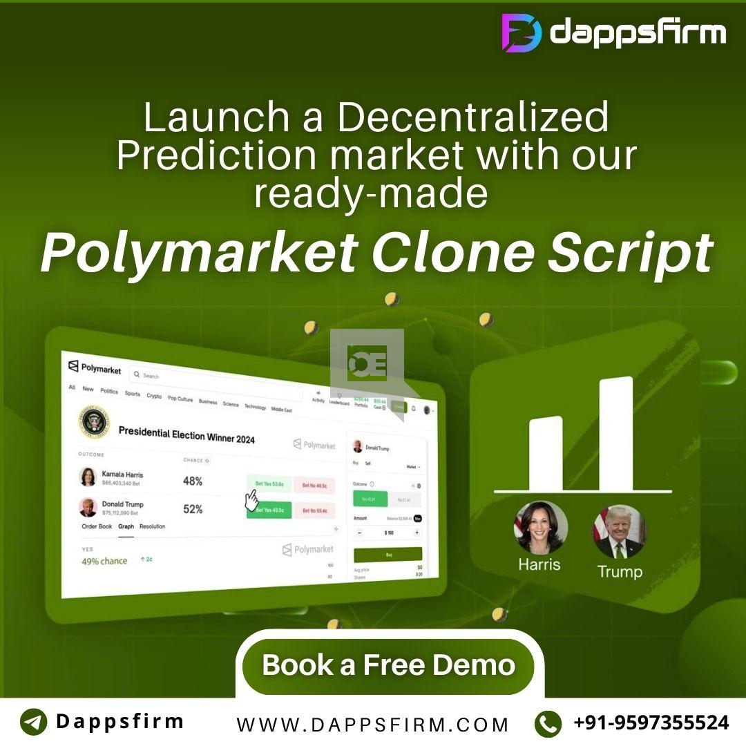 Step into web3 forecasting with our ready-to-go Polymarket clone.