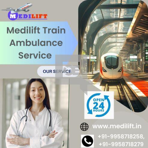 There is no risk if you are Transported by Medilift Train Ambulance S