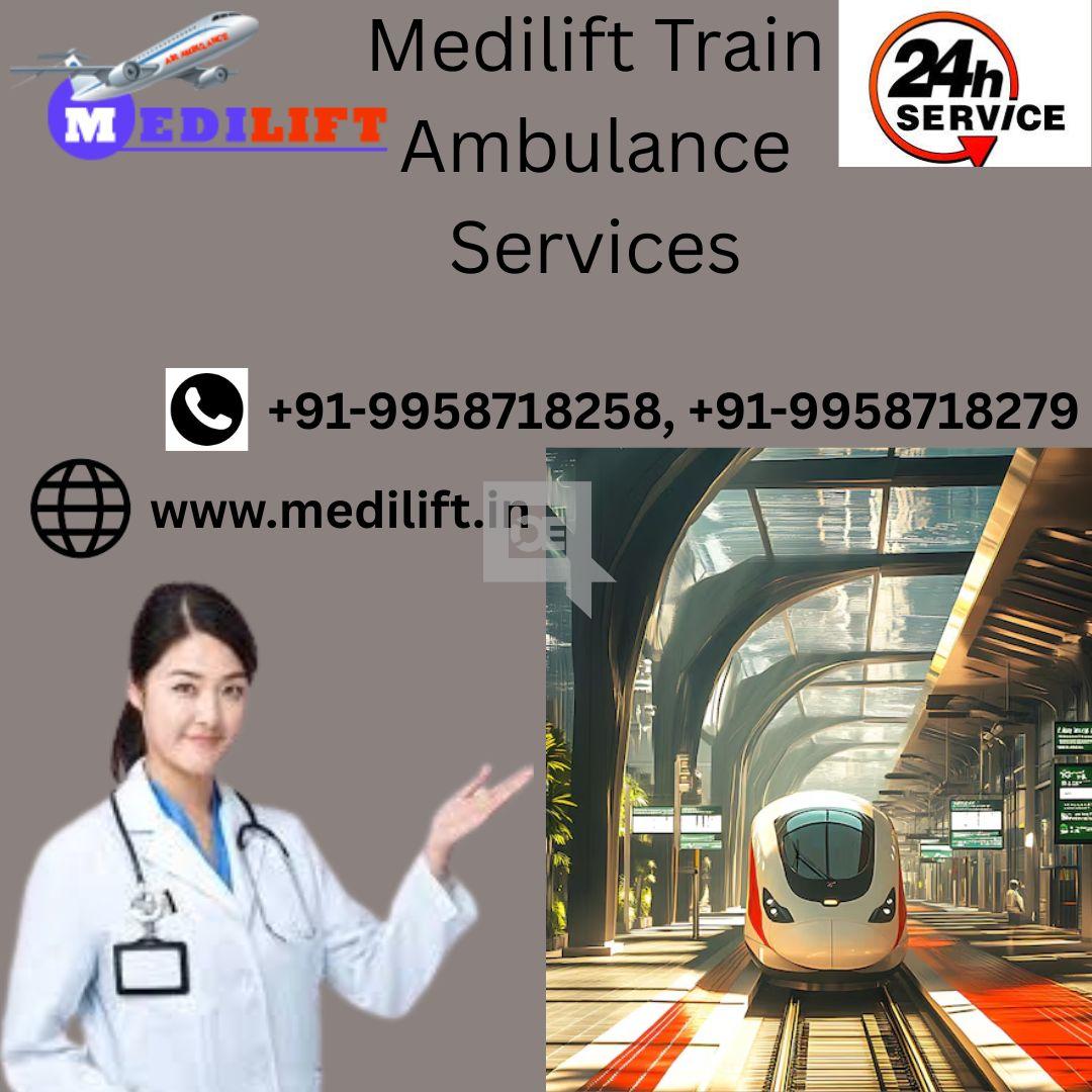 Medilift Train Ambulance in Ranchi Promises to Make Patient Transfer