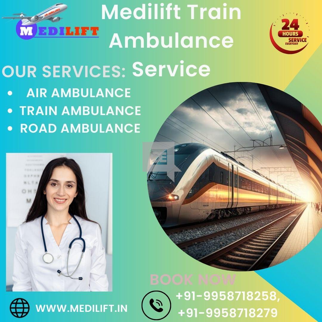 Trust Medilift Train Ambulance in Guwahati for Compassionate Medical