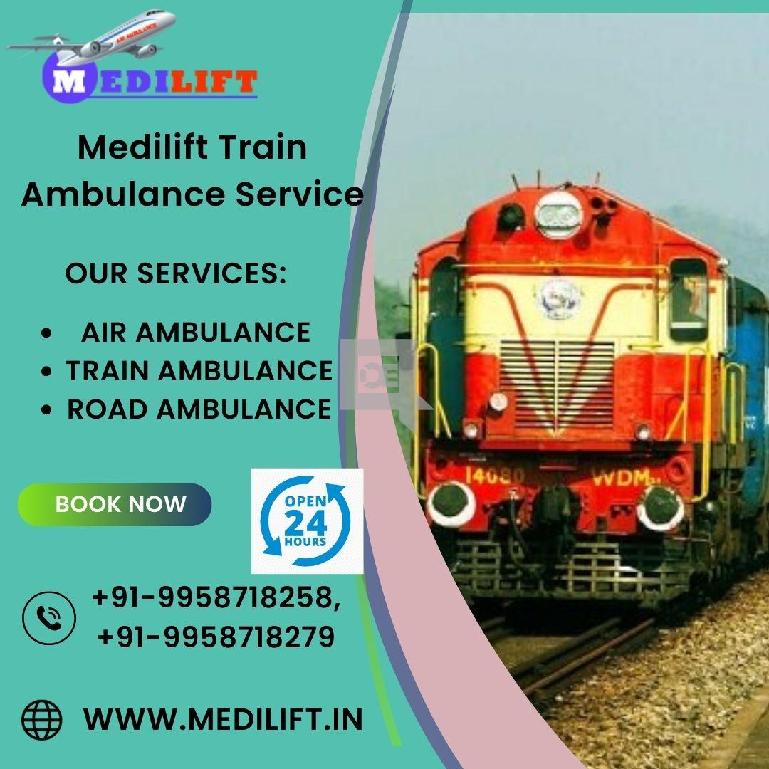 Get in Touch with Medilift Train Ambulance for Life-Saving Guwahati