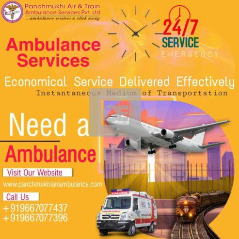 Panchmukhi Air and Train Ambulance Services in Udaipur