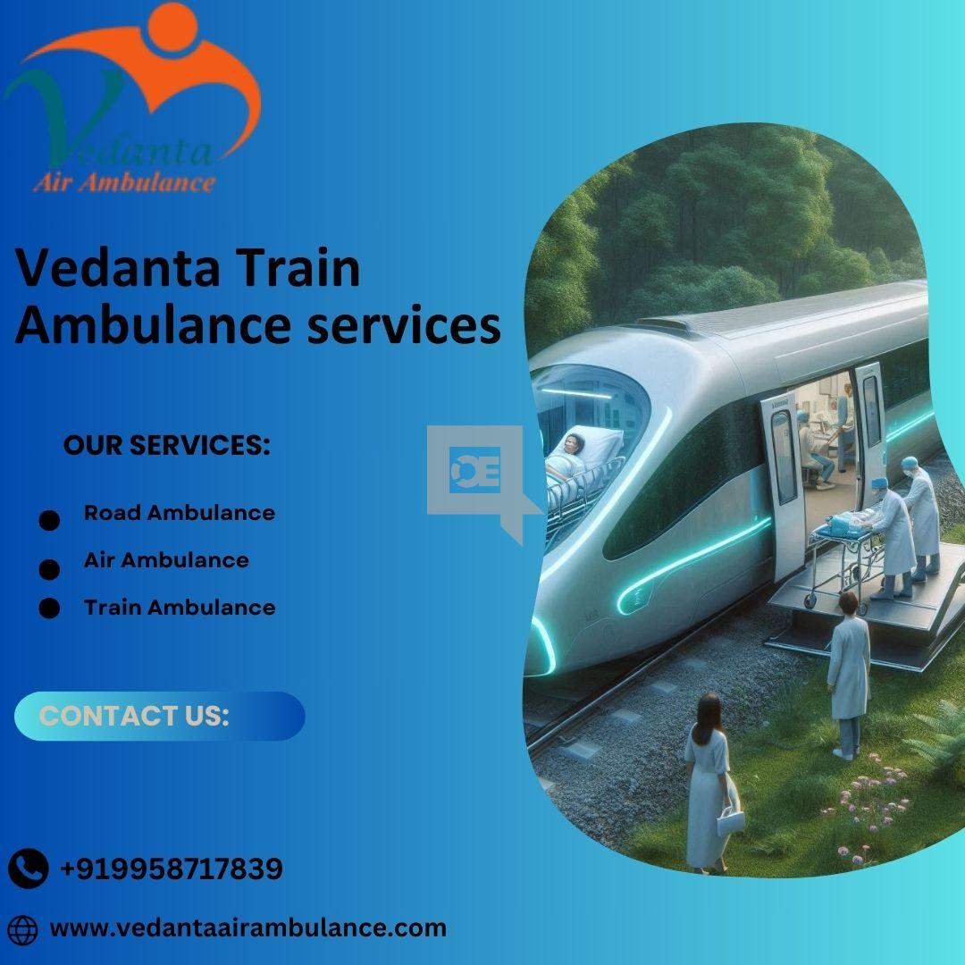 Vedanta Train Ambulance in Kolkata Offers Easy and Affordable Assistan