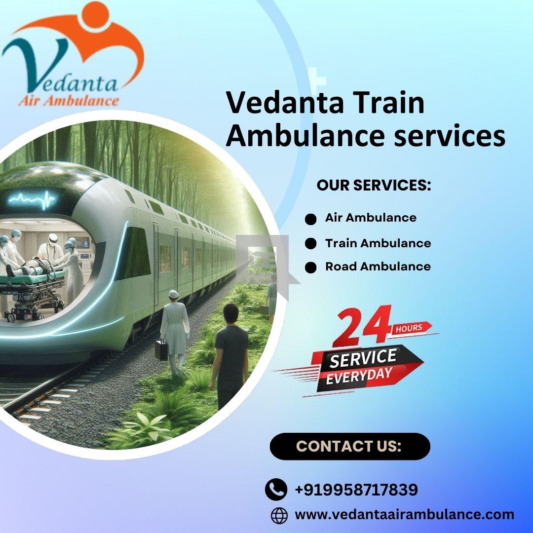 Choose Vedanta Train Ambulance Services for the Transfer in Hyderabad