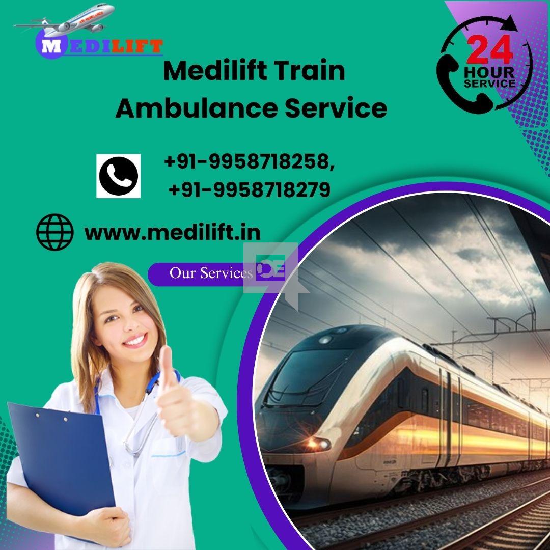 Choose Entirely Customizable Medilift Train Ambulance in Raipur
