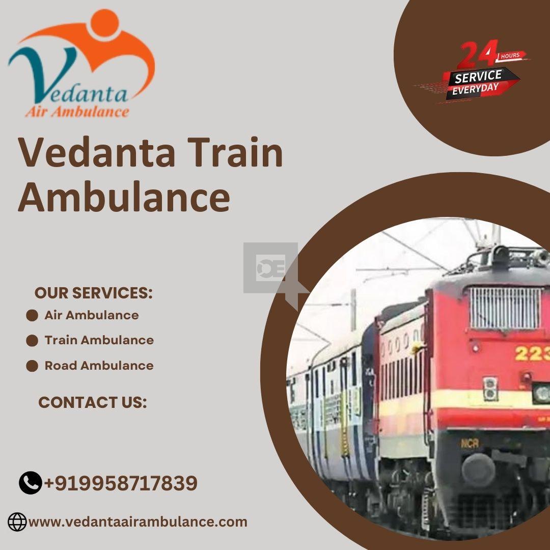 Vedanta Ofeers Comfortable Air conditioned Train Ambulance in kolkata