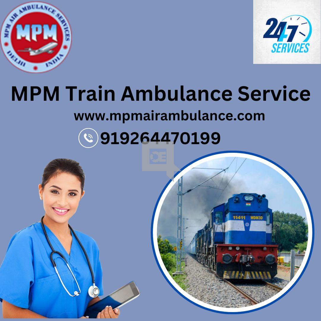 MPM Train Ambulance Services in Lucknow Handles Sudden Changes in Your