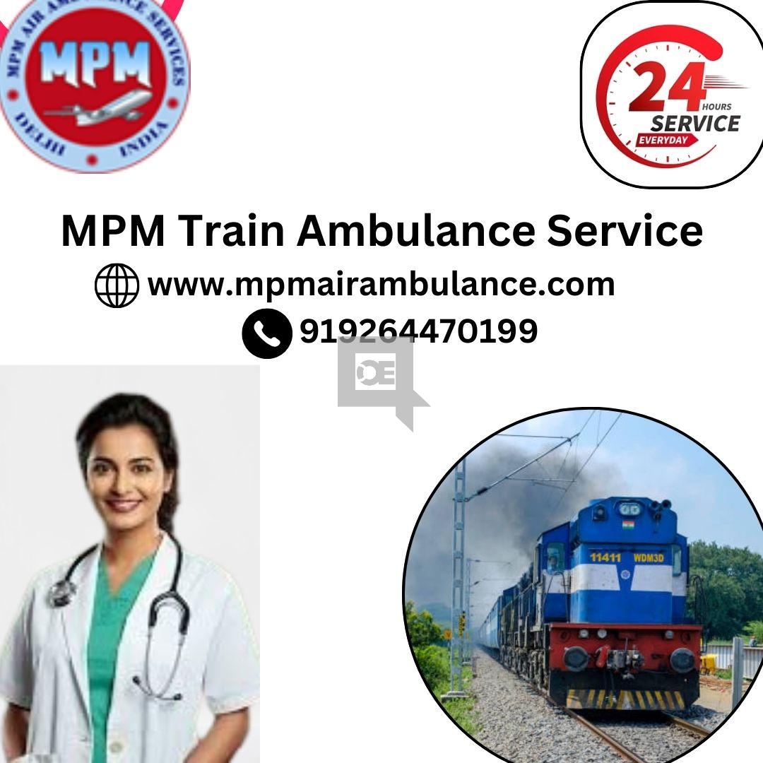 Book less expensive facilities of MPM Train Ambulance Service in Silig