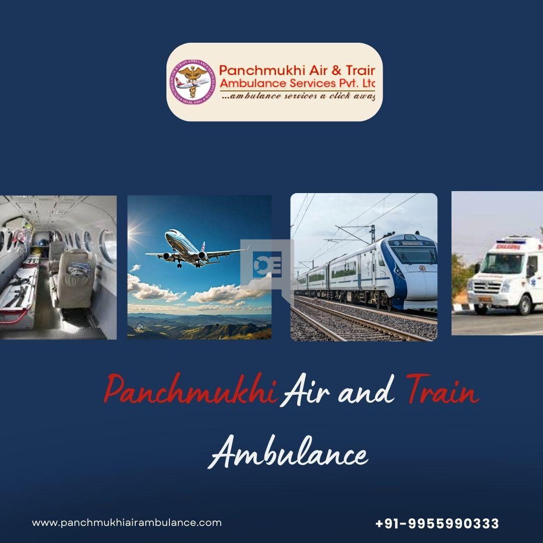 Book Panchmukhi Air and Train Ambulance Services in Bilaspur