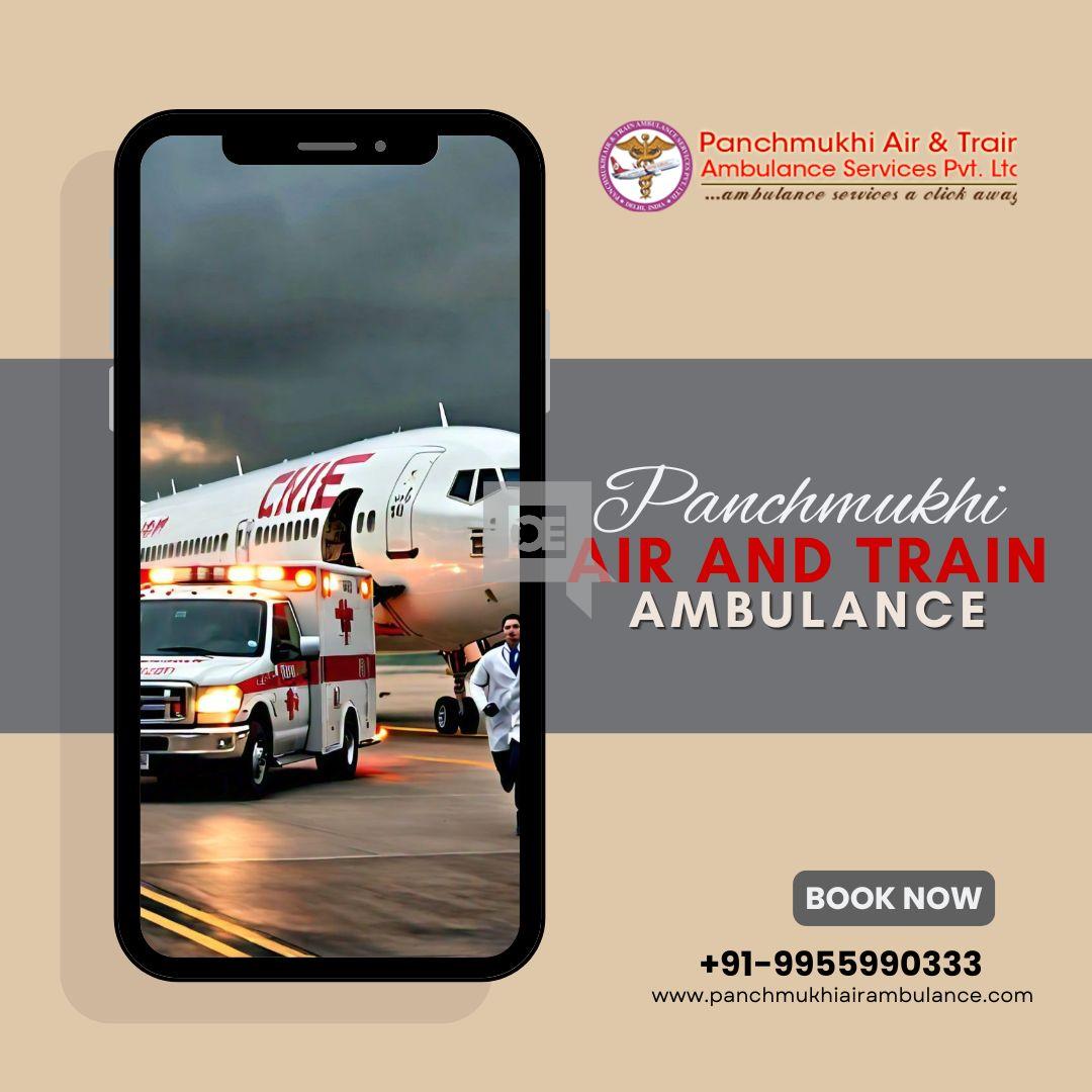 Choose The Most Reliable Air and Train Ambulance Services by Panchmukh