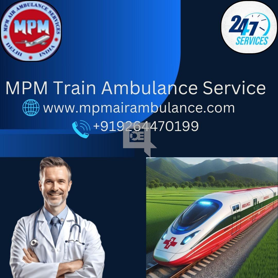 Top-Notch Patient Transport Services by MPM Train Ambulance Service in