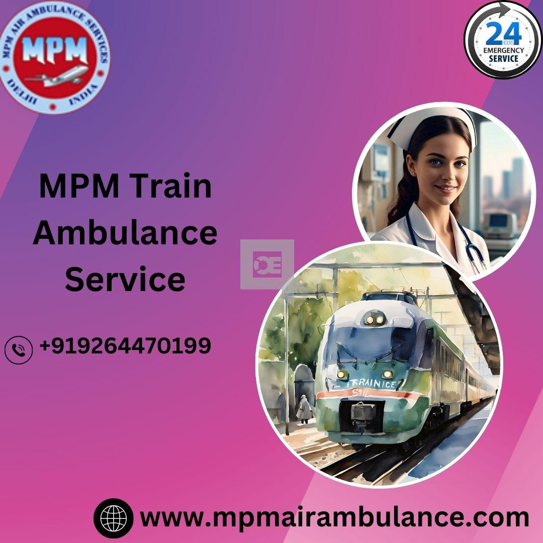 MPM Train Ambulance Services in Delhi Reserves Seats in the Fastest Tr