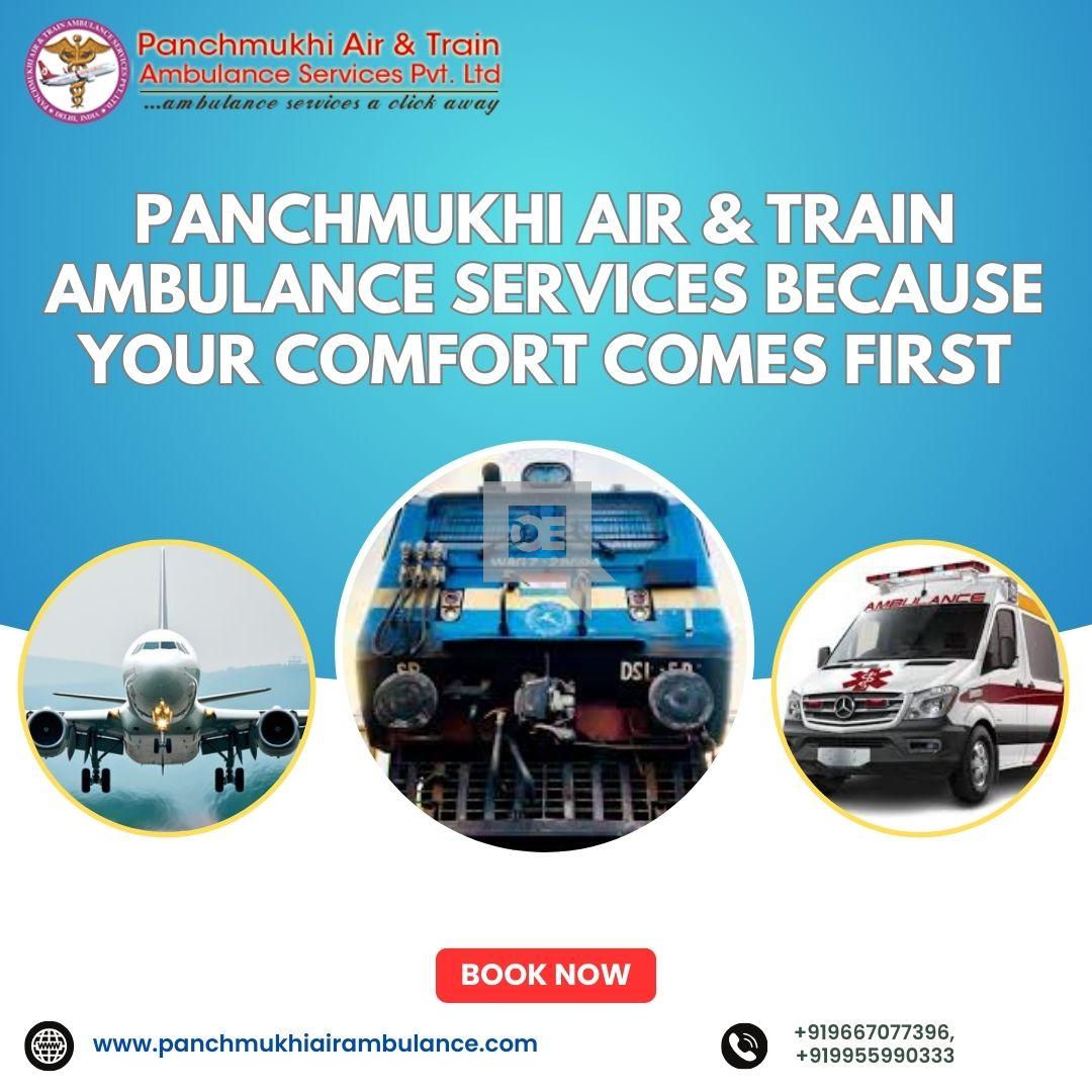 Choose Ranchi’s Finest Panchmukhi Train Ambulance Services at a Fair