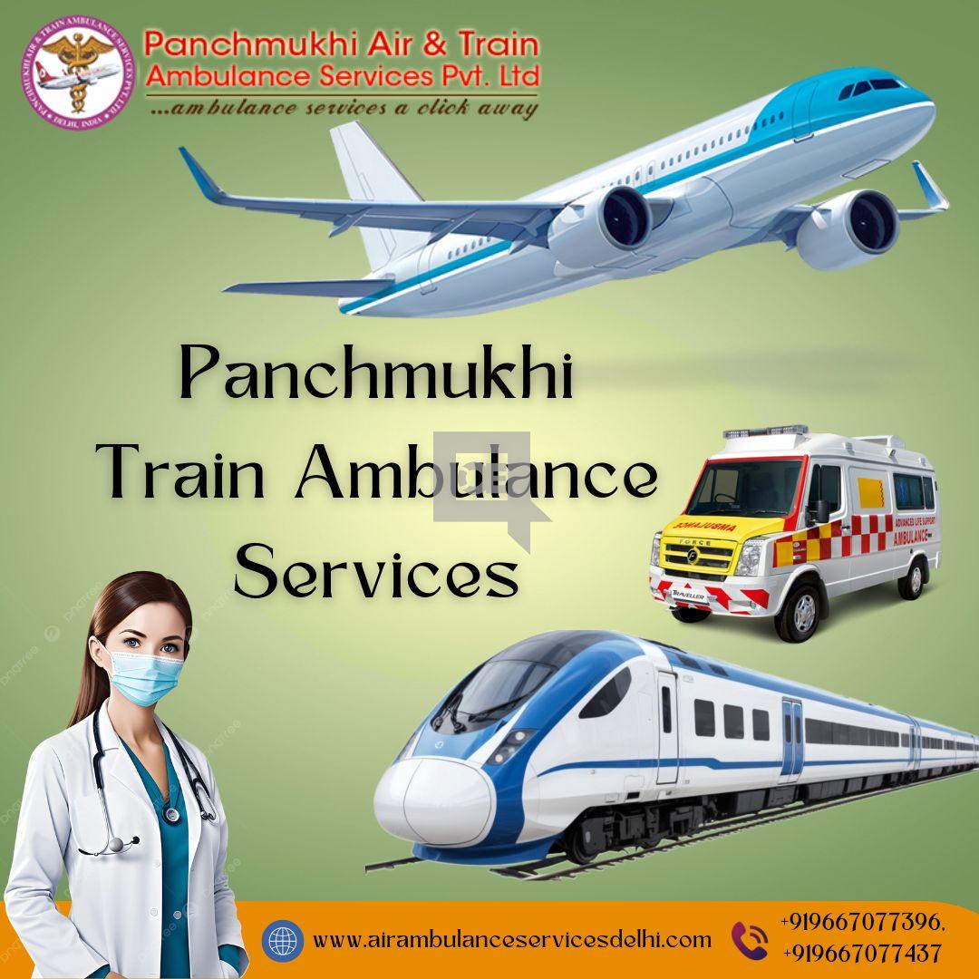 Panchmukhi Train Ambulance service in Patna is the Ultimate Solution