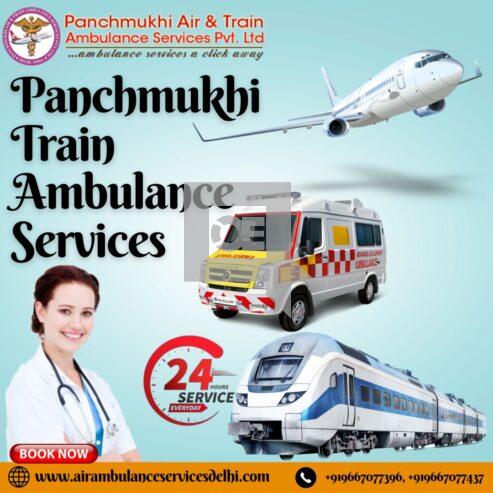 Panchmukhi Train Ambulance Services in Patna Provides Comfort and Care