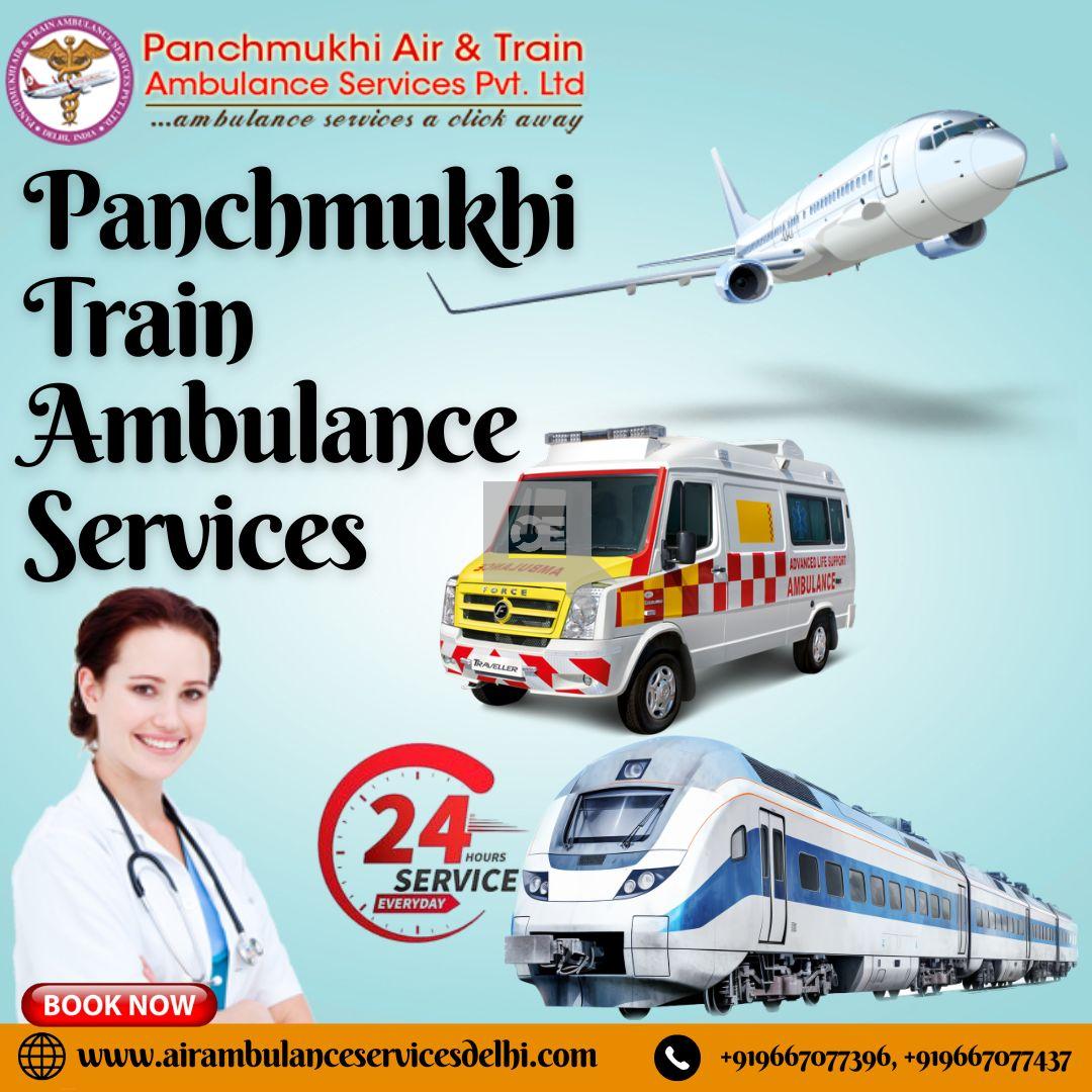 Panchmukhi Train Ambulance Services in Patna Provides Comfort and Care