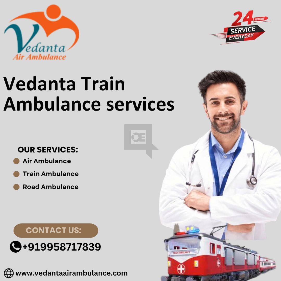 Vedanta Train Ambulance in Ranchi provides Transfer at Affordable Cost