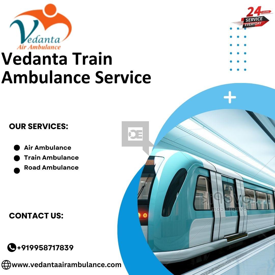 Vedanta Train Ambulance in Bangalore booking Available all over India