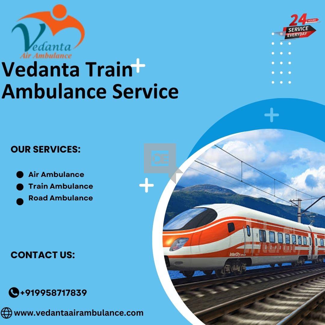 Book Vedanta Train Ambulance for Transfer of Patients in Bangalore
