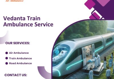 Vedanta-Train-Ambulance-in-Kolkata-provides-Full-Safety-during-Transfer