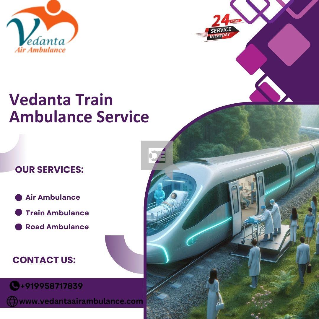 Book a Vedanta Train Ambulance in Kolkata at an Affordable Price