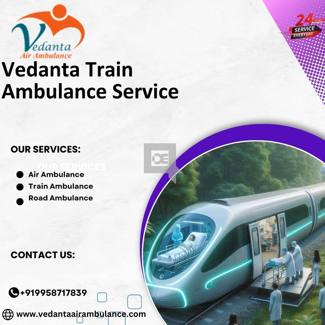 The Best Care on the go to Vedanta Train Ambulance Services in Ranchi