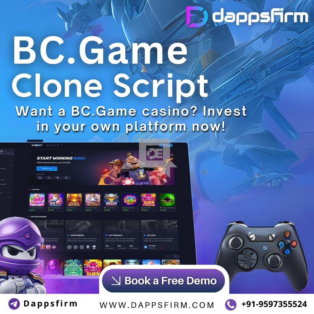 Realize your casino vision with our ready-to-deploy BC.Game clone