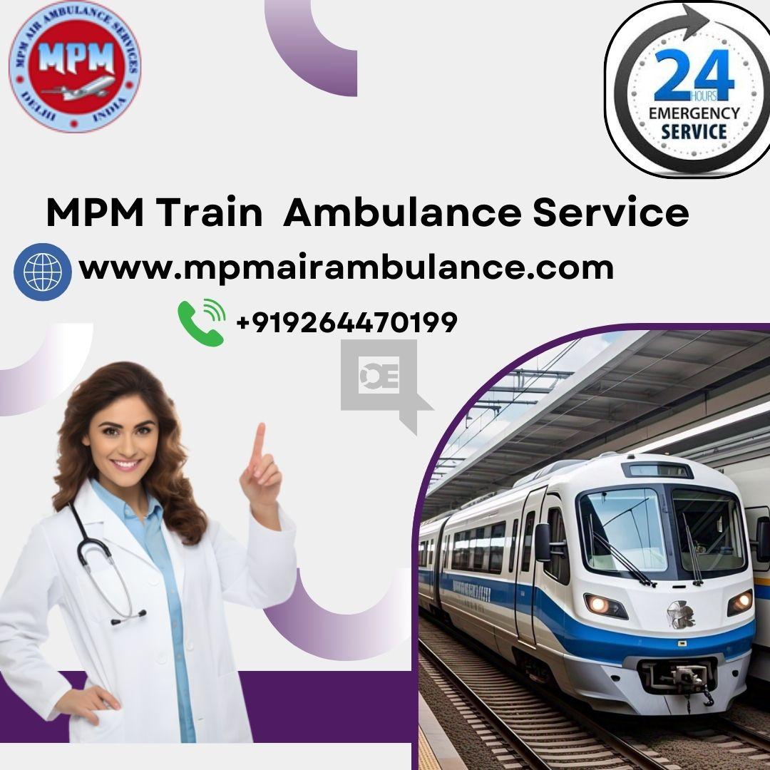MPM Train Ambulance Services in Nagpur has the Best Medical Equipment