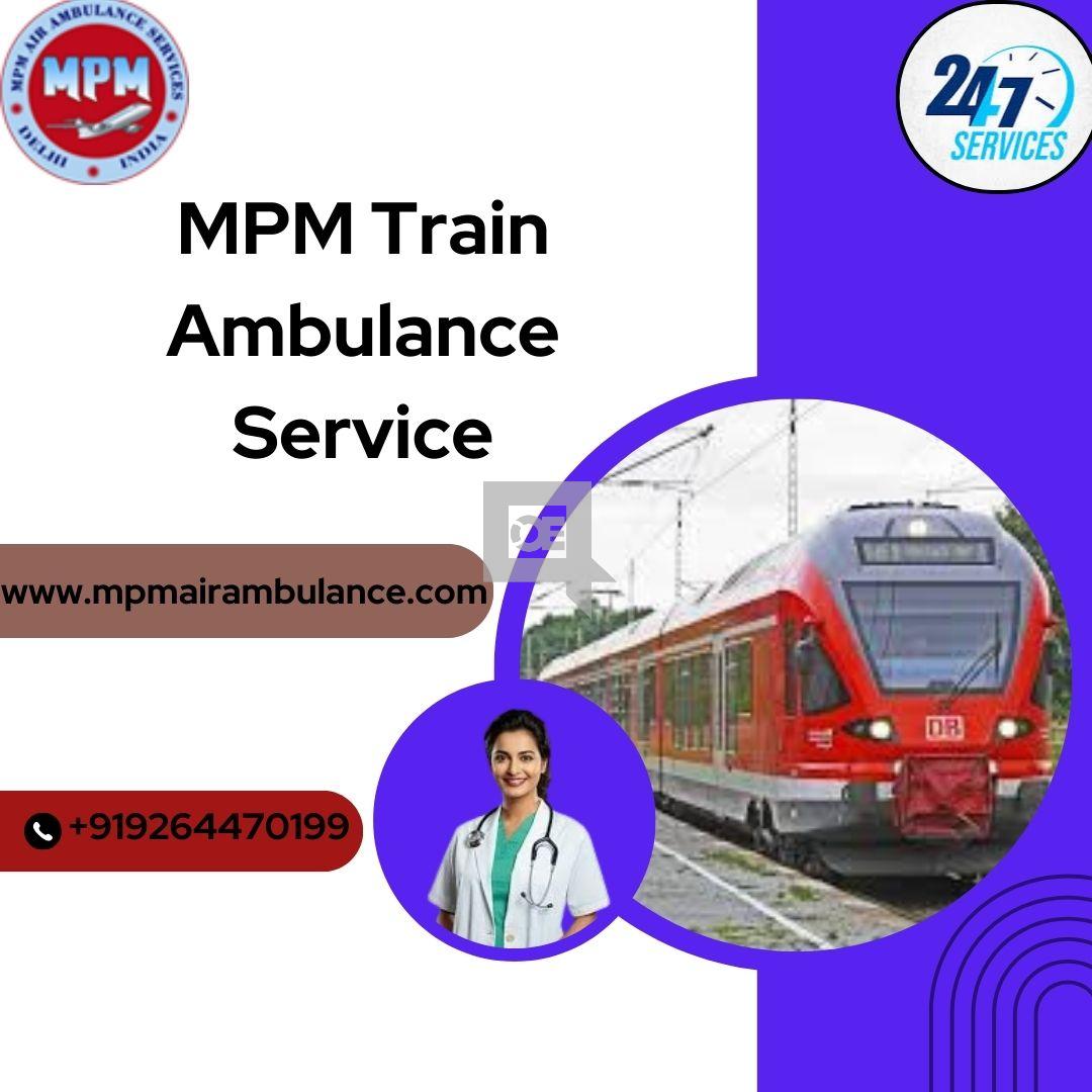 Choose MPM Train Ambulance in Nagpur for the safest long-distance trav