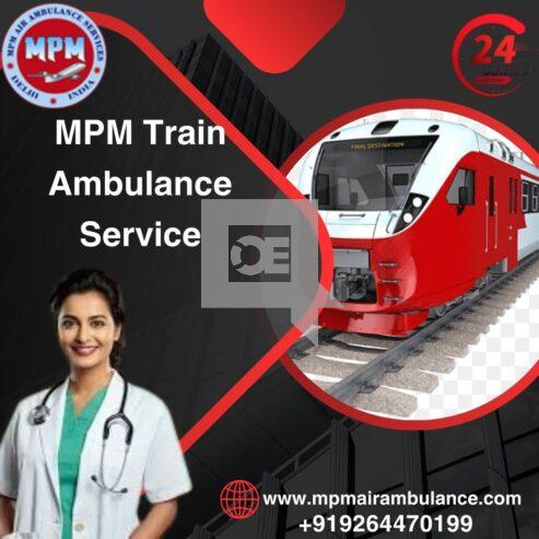 MPM Train Ambulance in Lucknow can be chosen for a Suitable Transfer