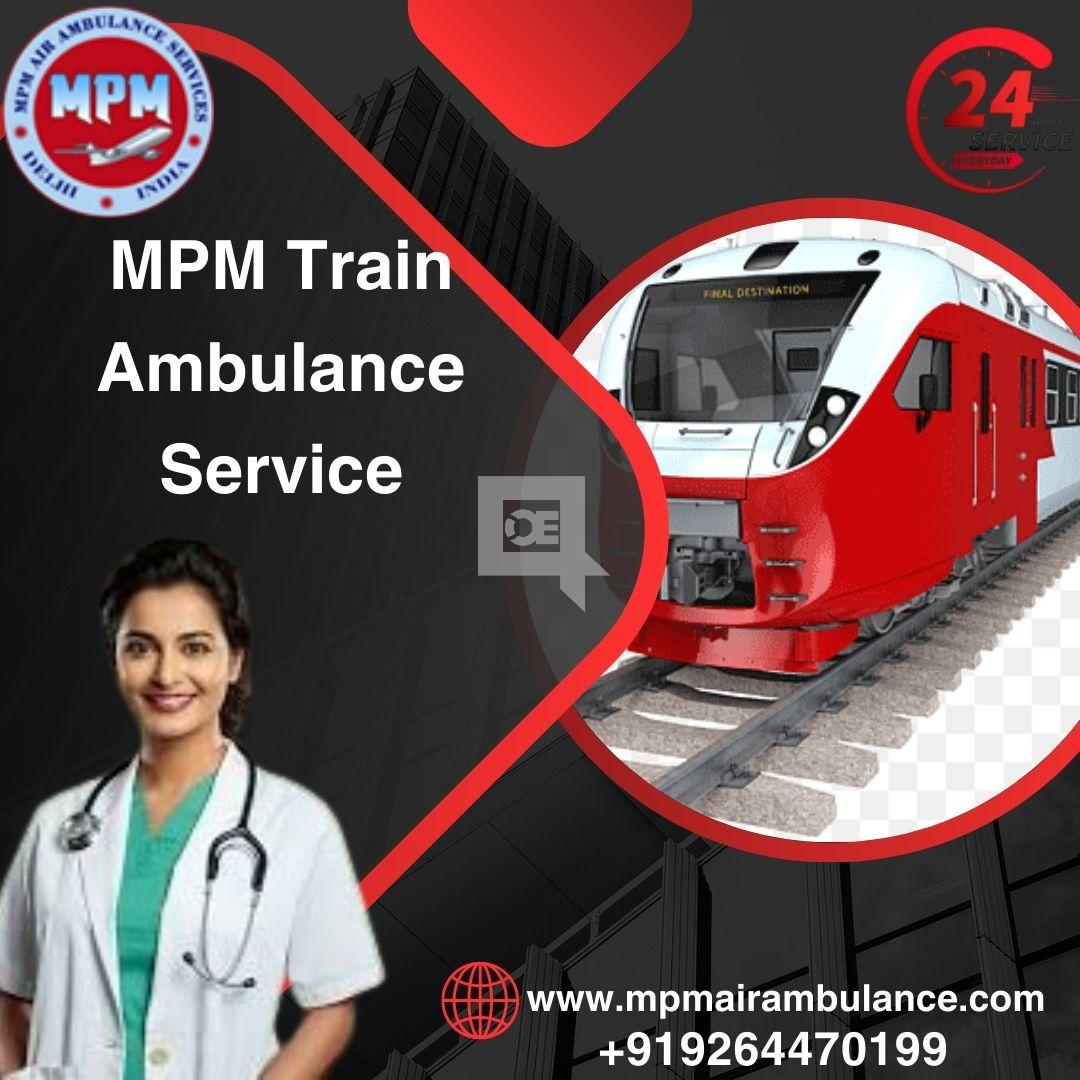 MPM Train Ambulance in Lucknow can be chosen for a Suitable Transfer