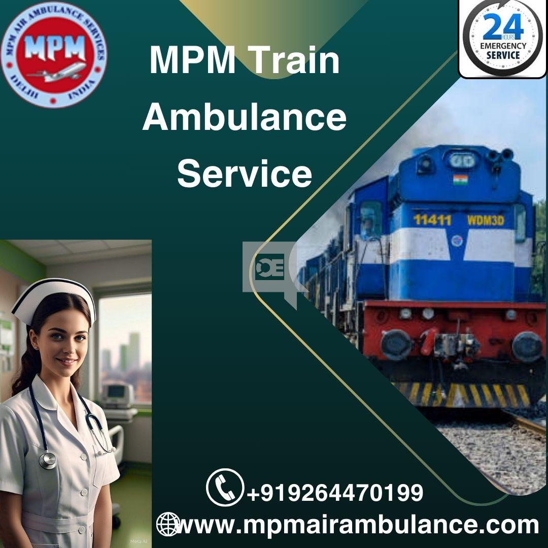 MPM Train Ambulance Services in Siliguri provides Good Treatment insid