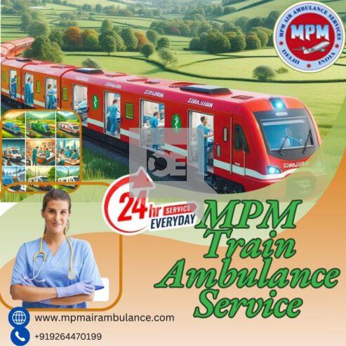 Avail MPM Train Ambulance Service in Silchar for a Comfortable Shift