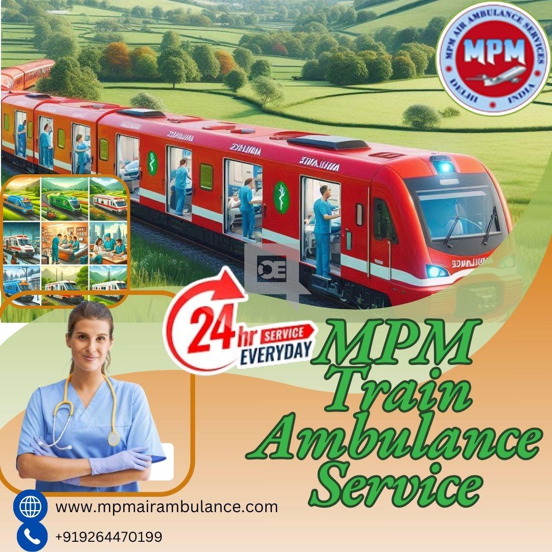 Avail MPM Train Ambulance Service in Silchar for a Comfortable Shift