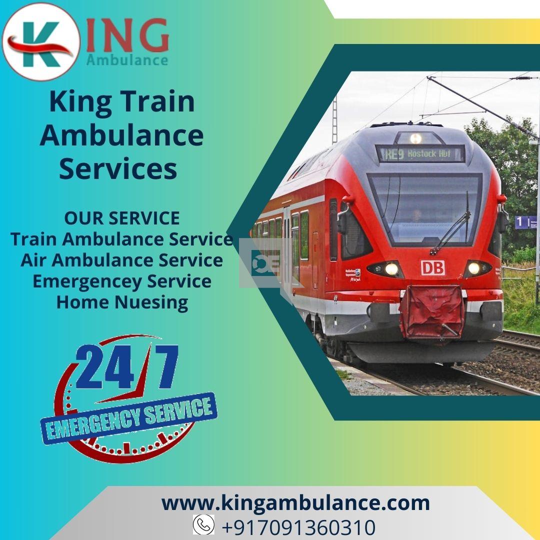 King offers Reliable Ambulances for Train in All Locations in Nagpur