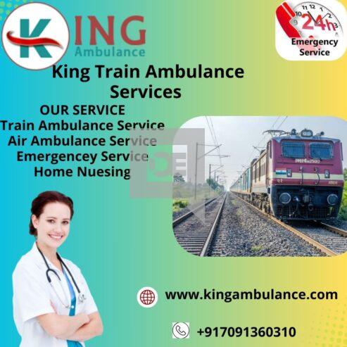 Use King Train Ambulance Service in Chennai with Top-grade Medical