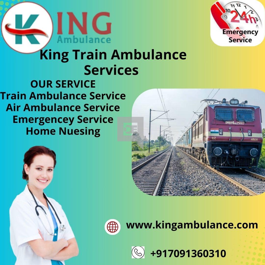 Use King Train Ambulance Service in Chennai with Top-grade Medical